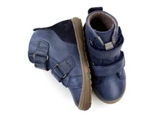 Bundgaard vintersneaker Storm navy med velcro og TEX